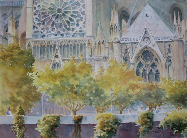 Evening at Notre Dame